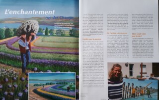 Article du Langueux magazine sur Sylvie Guével en 2005
