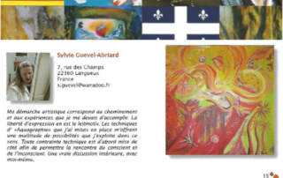 catalogue du salon d'art contemporain 2010 à sainte marie de la mer