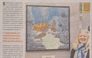 article de Presse Océan du 26 03 2026 sur Sylvie Guével